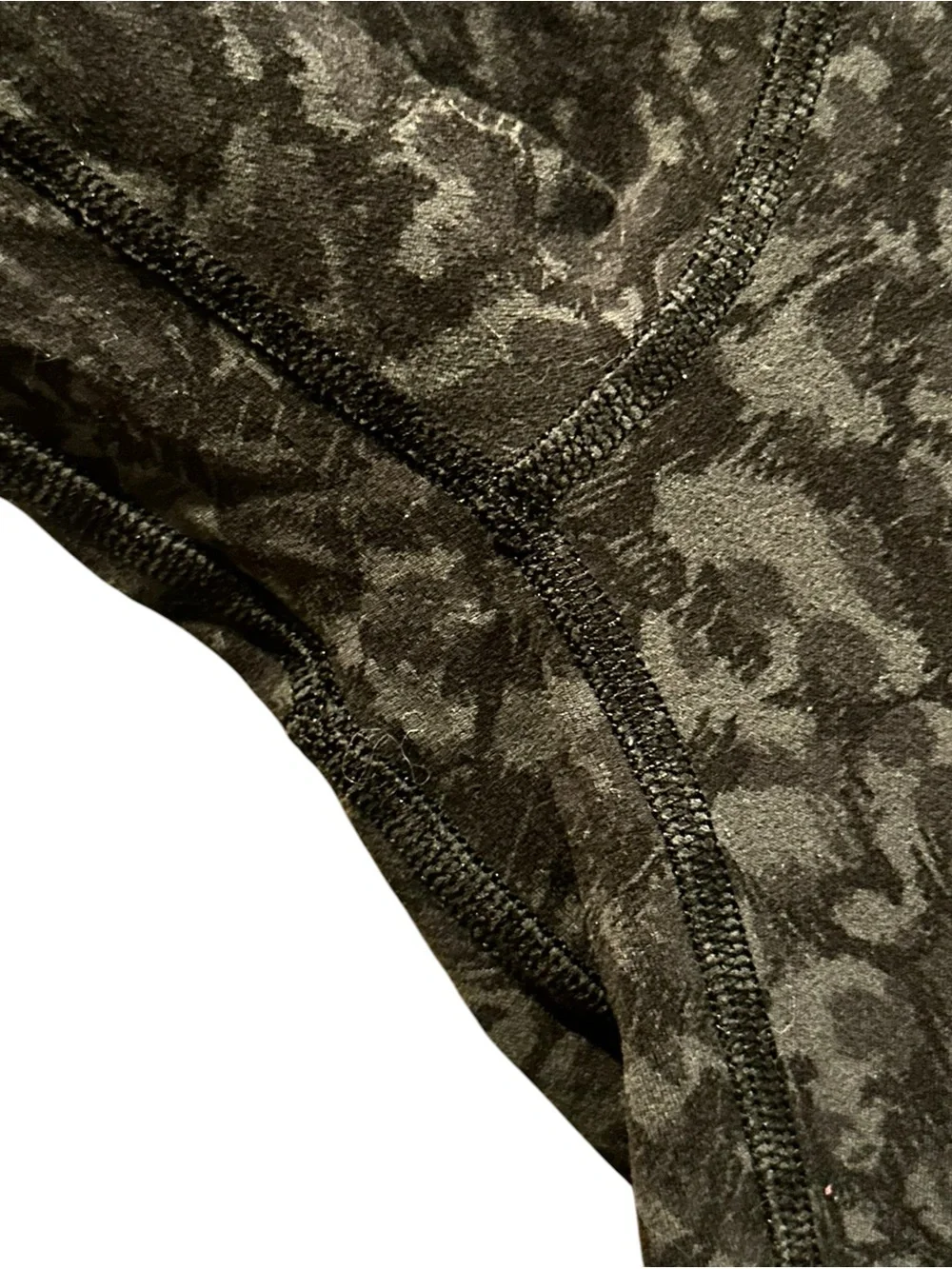 Lululemon Align Pant II 25" Formation Camo Deep Coal Multi Leggings Size 2 - Picture 4 of 7